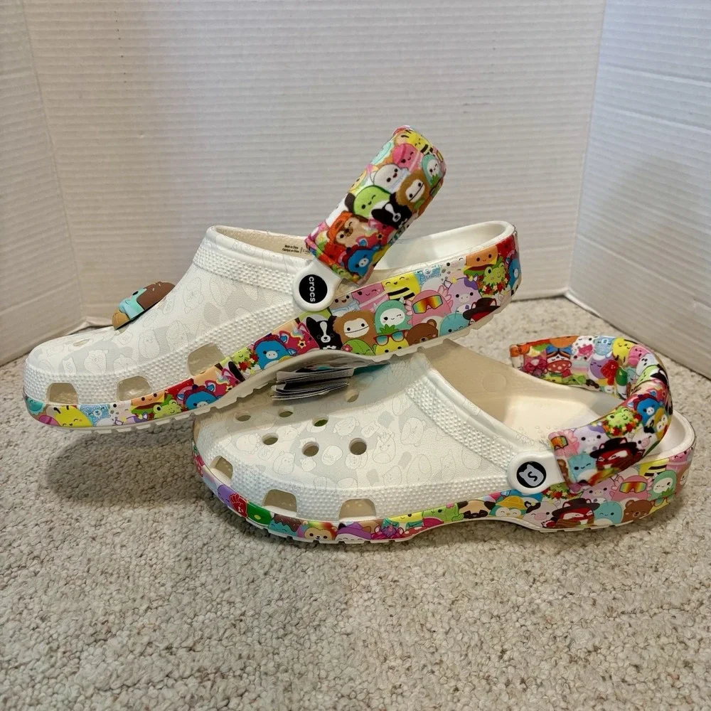 CROCS Squishmallows Classic Clog Mens 13 Missing Jibbitz New w Tags Limited Ed.